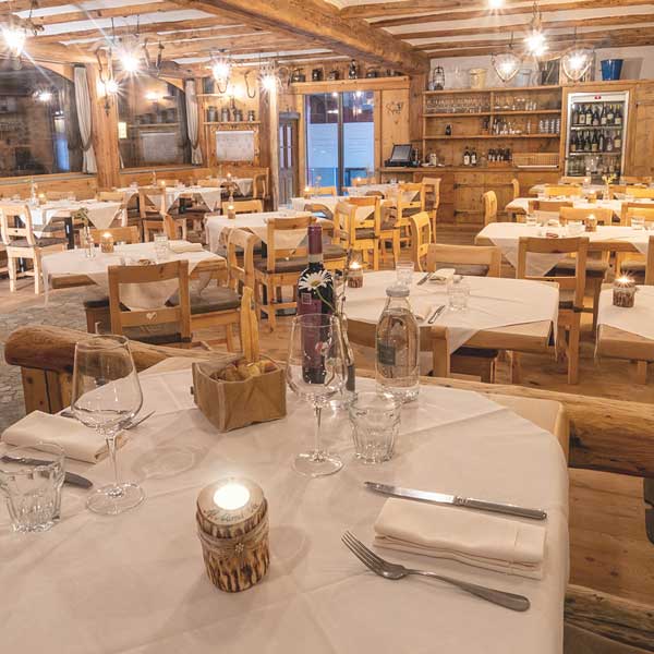 Il ristorante tipico di Livigno